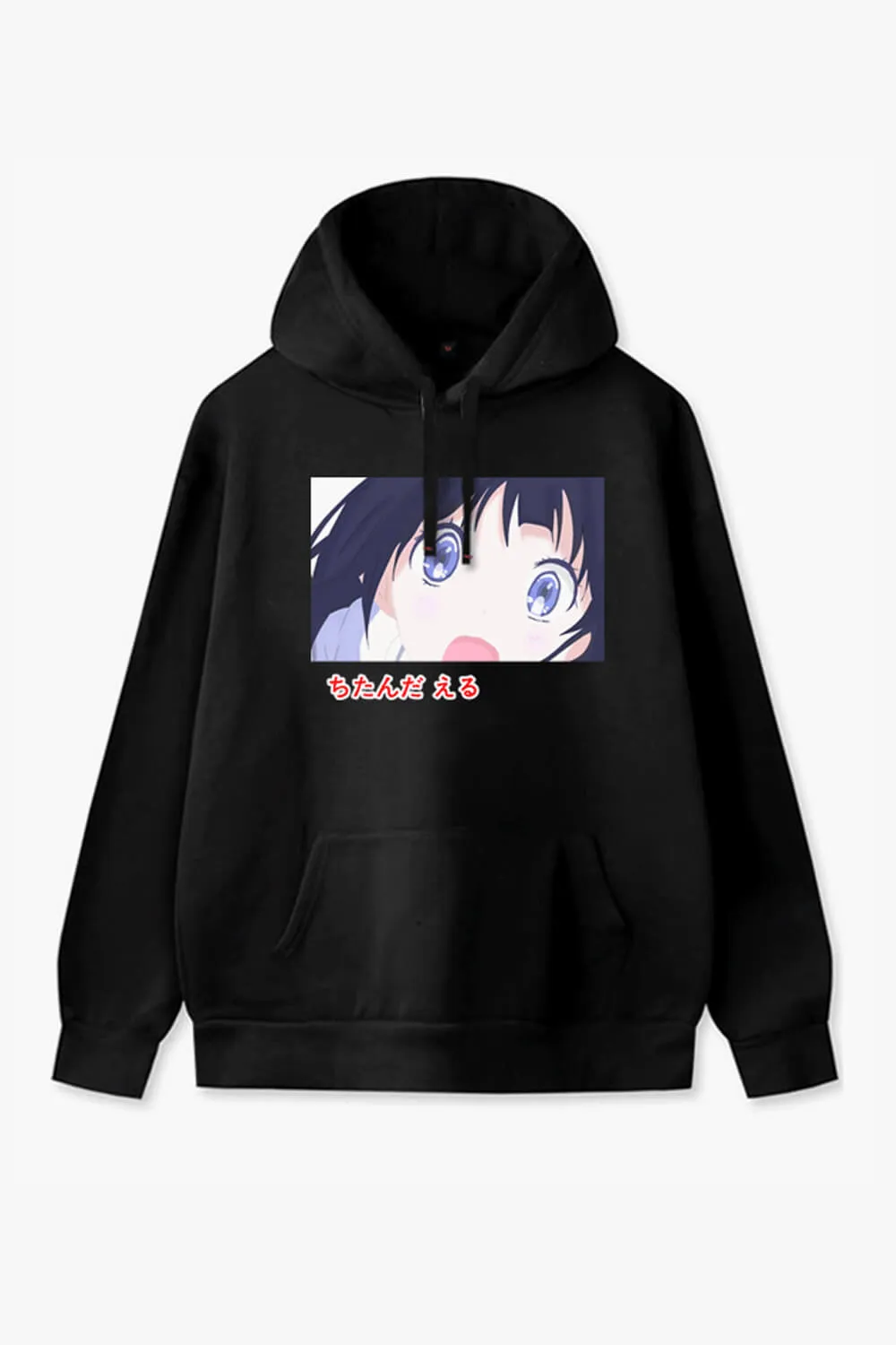 Kawaii Eyes Animecore Aesthetic Hoodie