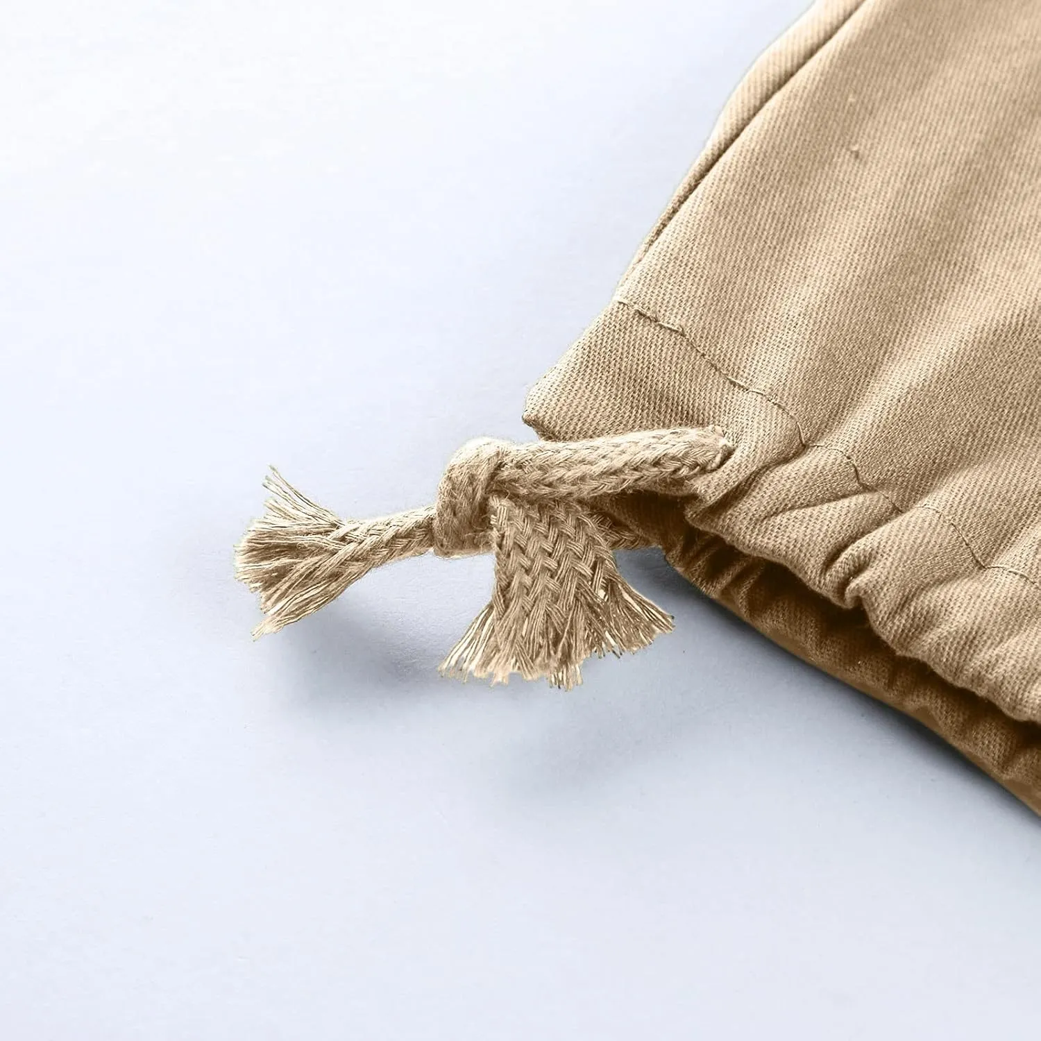 Mens Cargo Pants Casual Joggers Athletic Pants Cotton Loose Straight Sweatpants