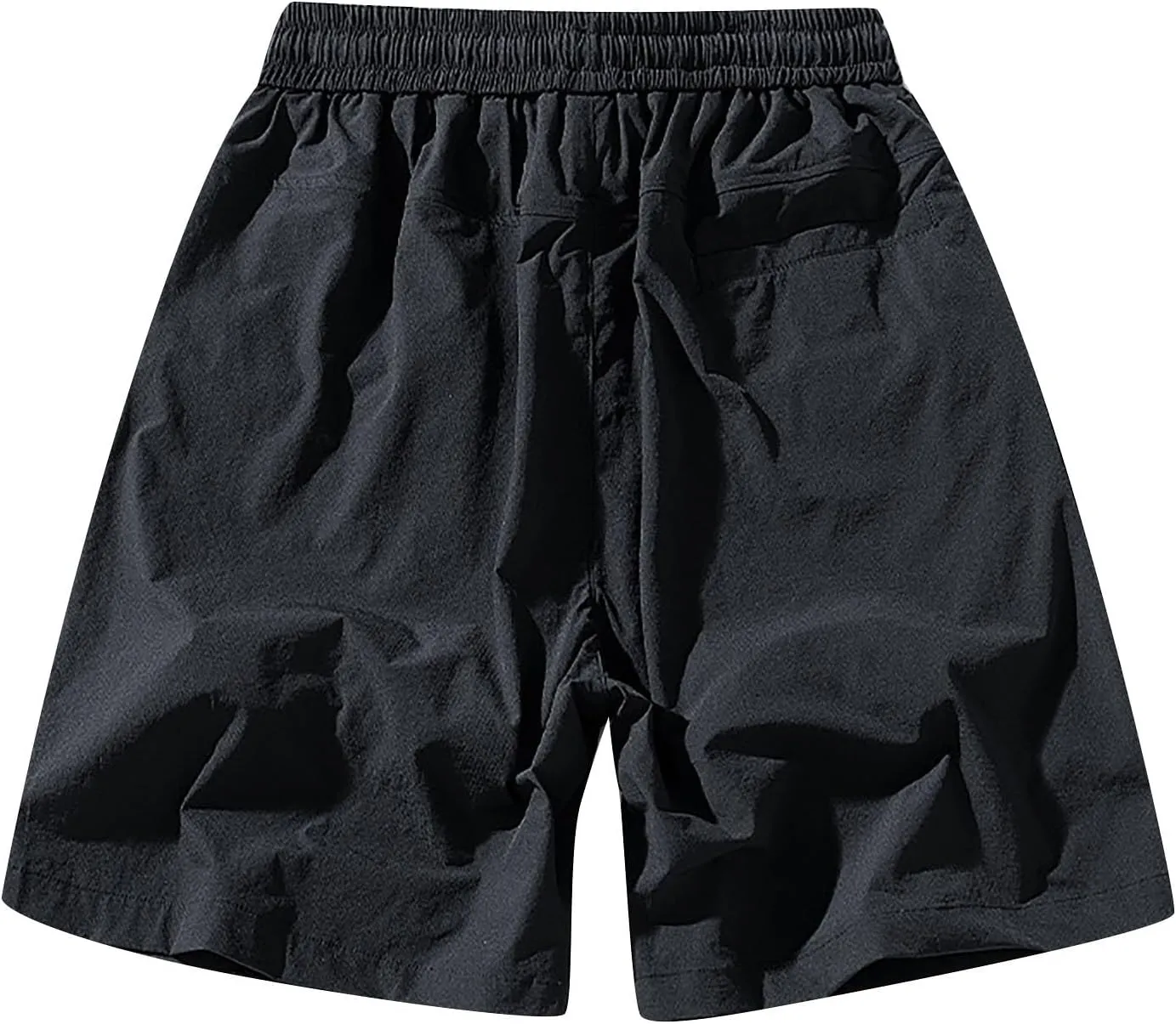 Men's Quick Dry Athletic Shorts Lightweight Breathable Running Shorts Elastic Waistband Workout Gym Short Pants