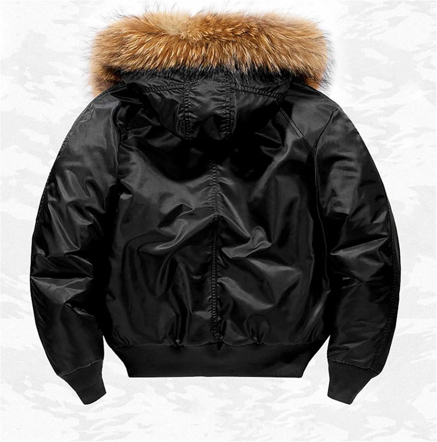 Mens Soft Lightweight Puffer Down Jackets Detachable Hood Water Resistant Winter Coat Hooded Insulated for Travel Ski