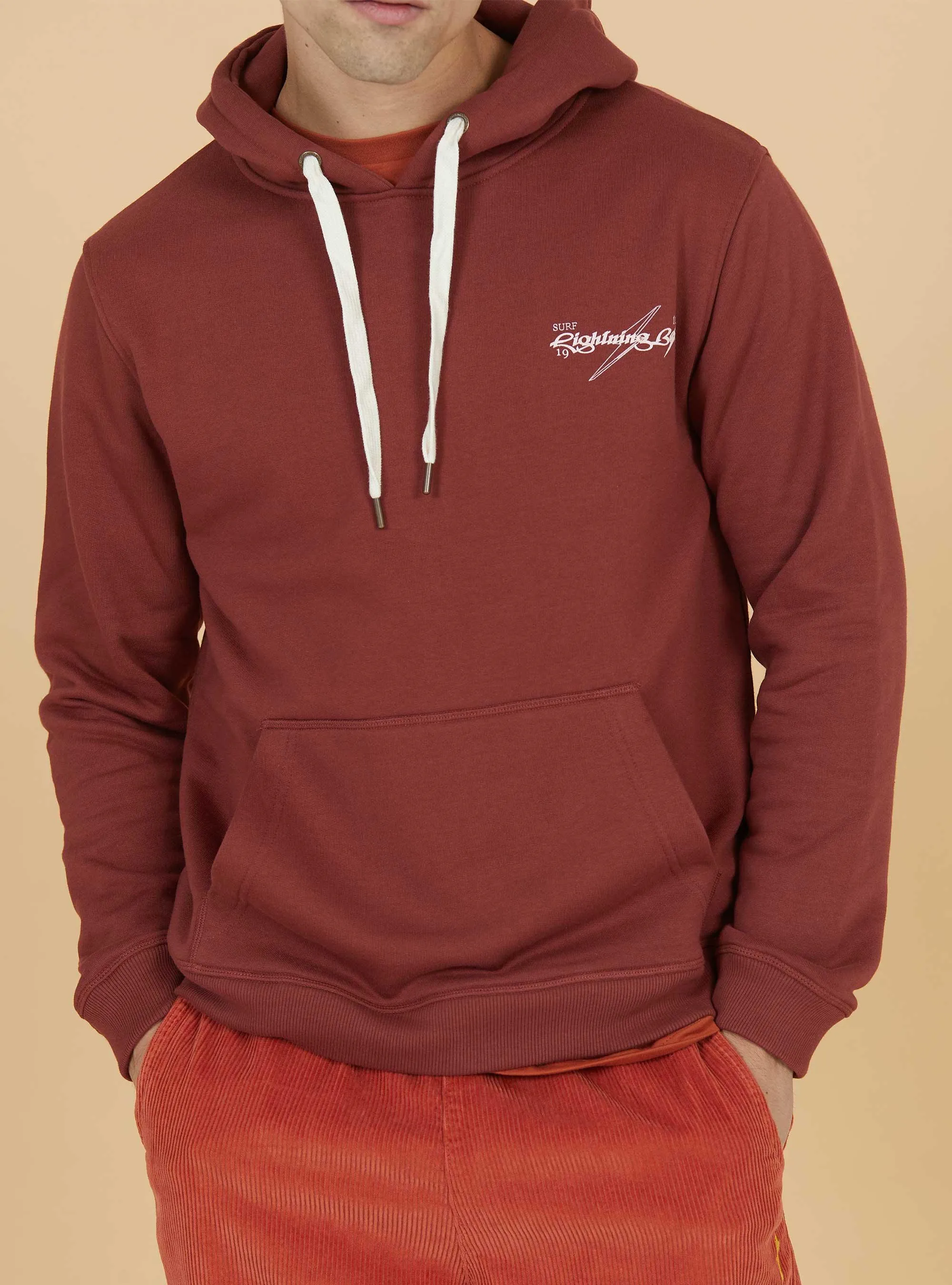REGULAR HOODIE WITH FRONT AND BACK PRINT
