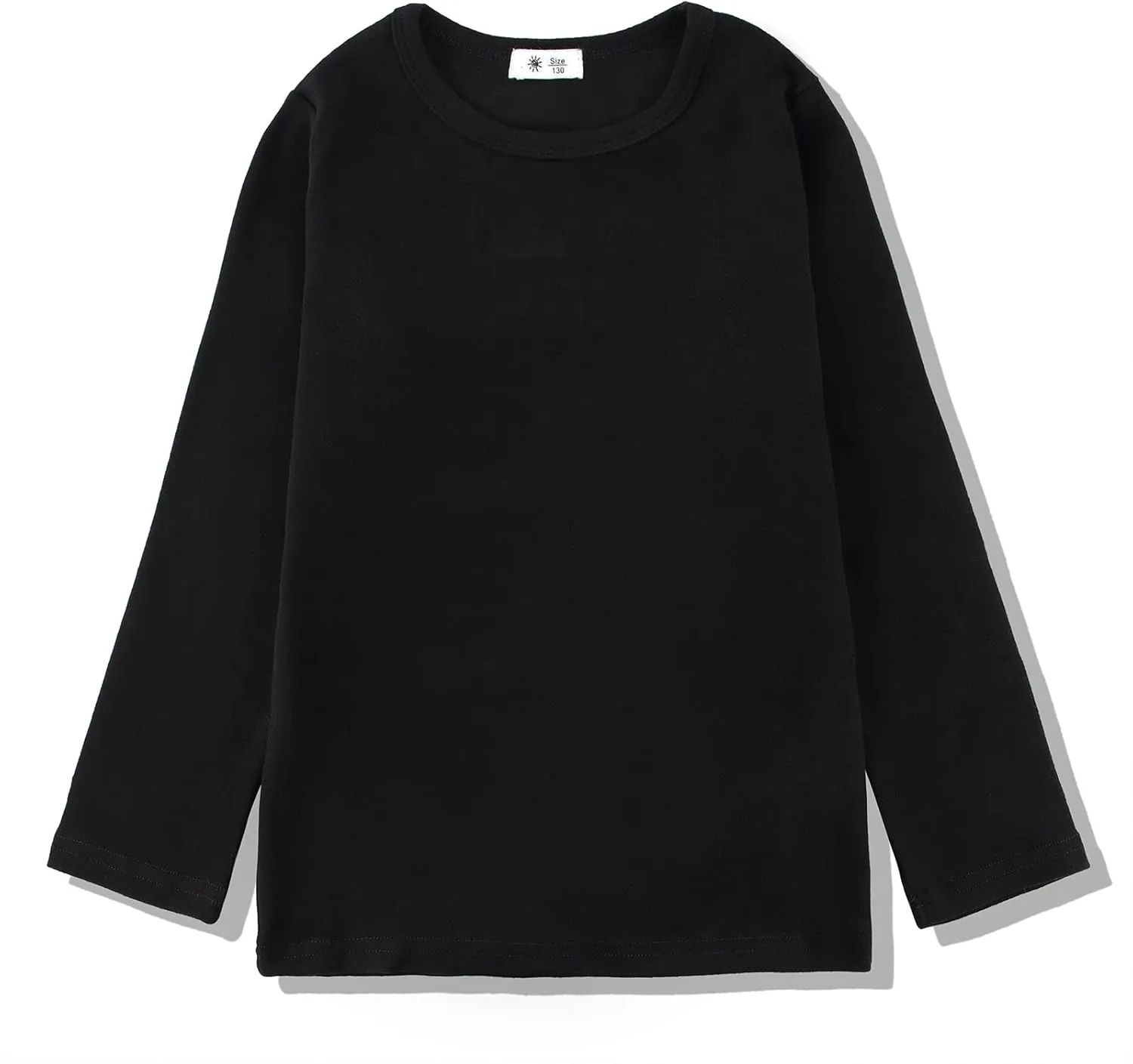 Toddlers Long Sleeve T-Shirt Soft Cotton Top Tees for Girls and Boys 1-Pack