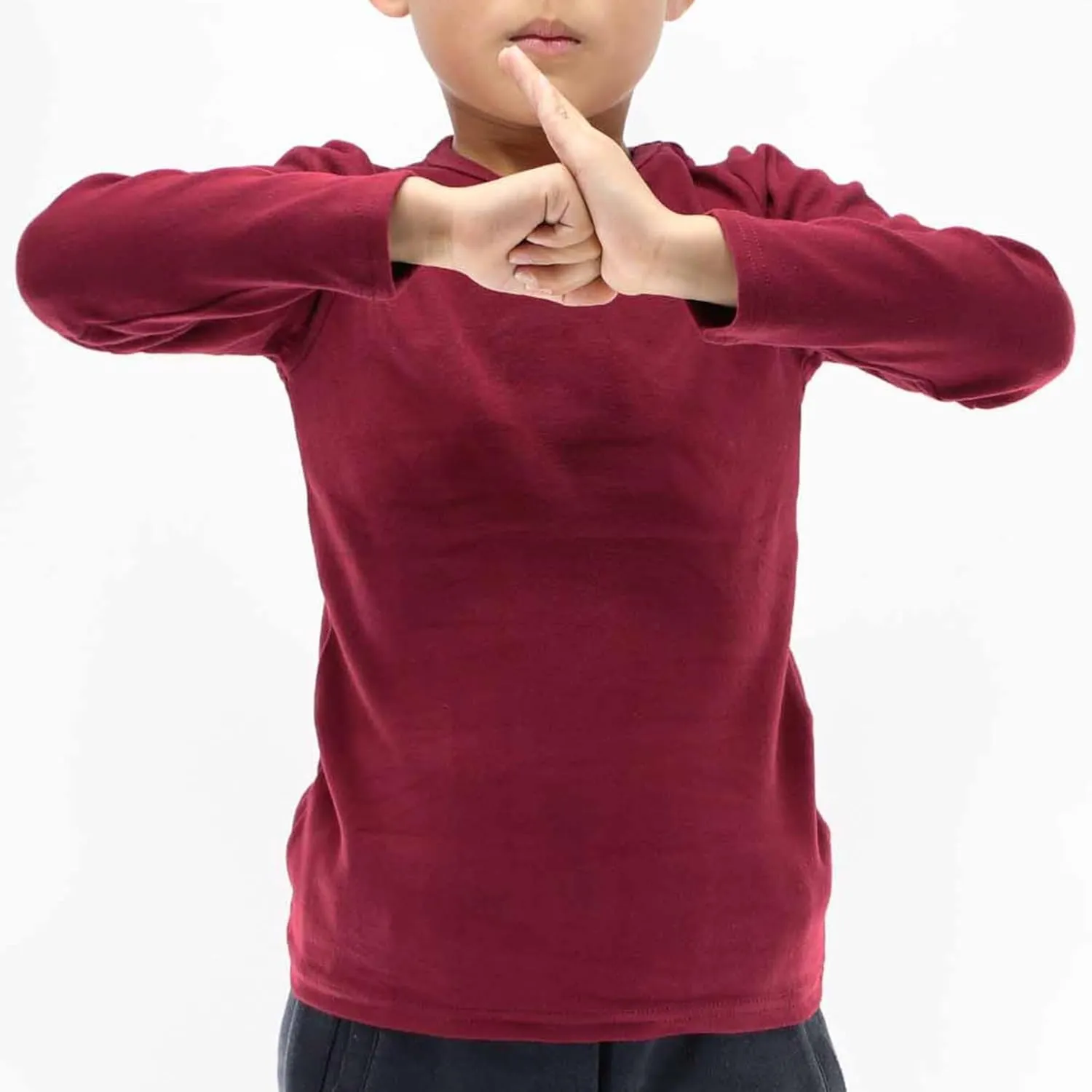 Toddlers Long Sleeve T-Shirt Soft Cotton Top Tees for Girls and Boys 1-Pack