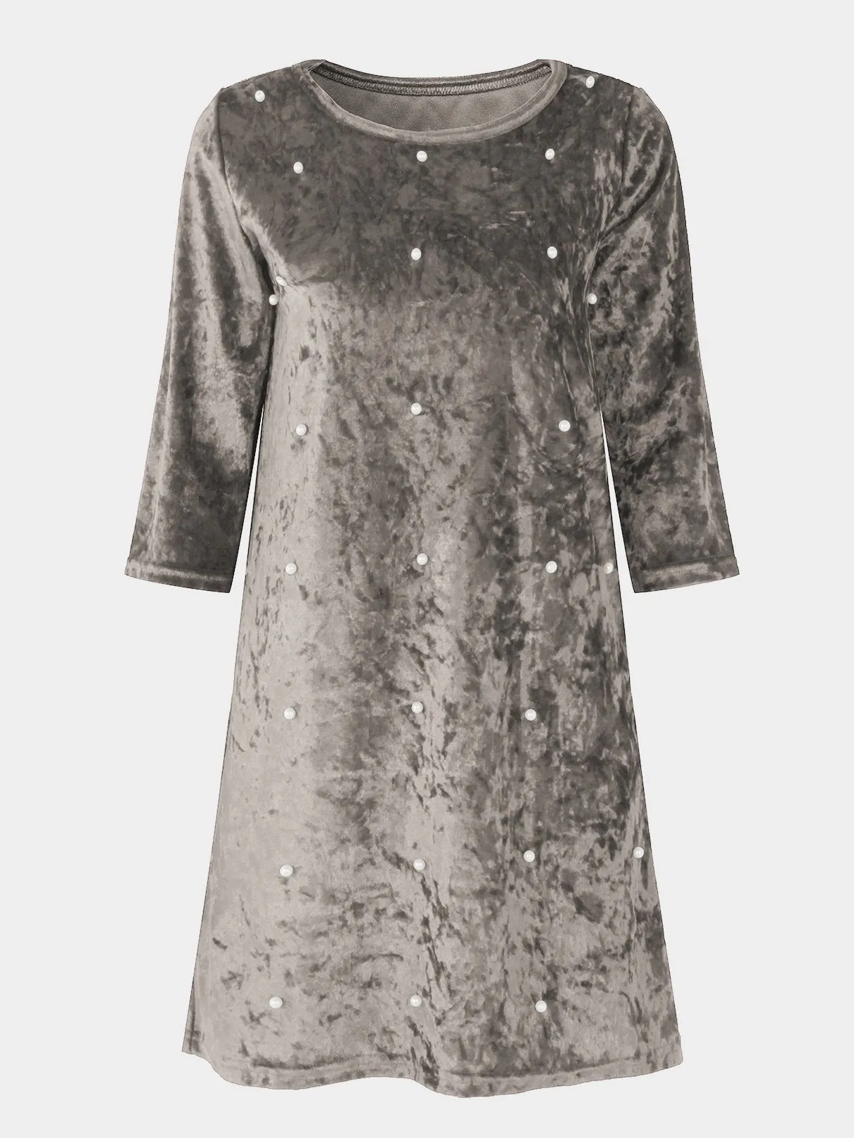 Wholesale Round Neck Half Sleeve Casual Dress