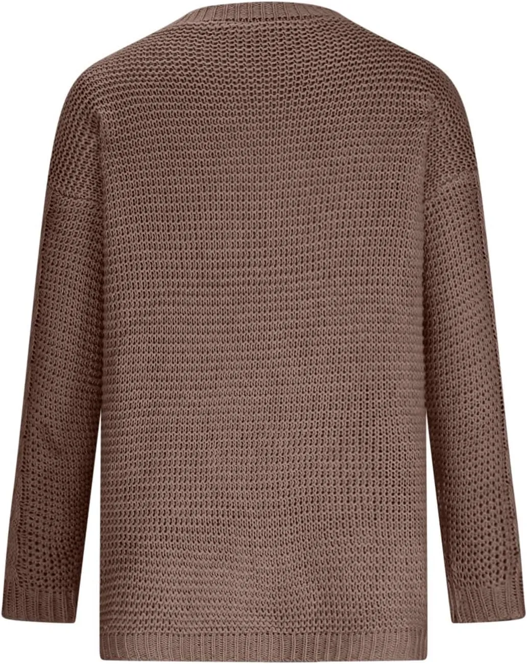 Womens Cable Knit Sweaters Fashion 2024 Loose Casual Cozy Chunky Pullover Tops Crewneck Knitted Winter Sweater